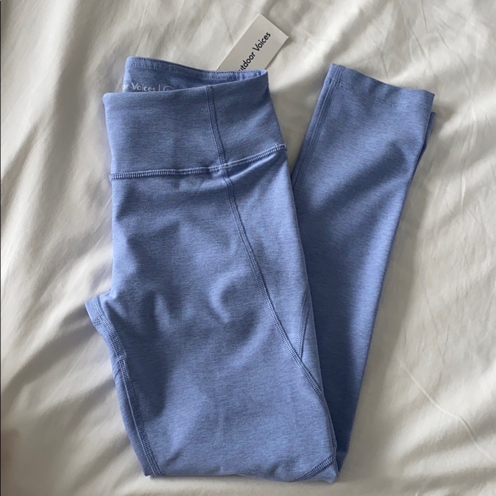 NWT Outdoor Voices 3/4 Warmup Legging Lilac